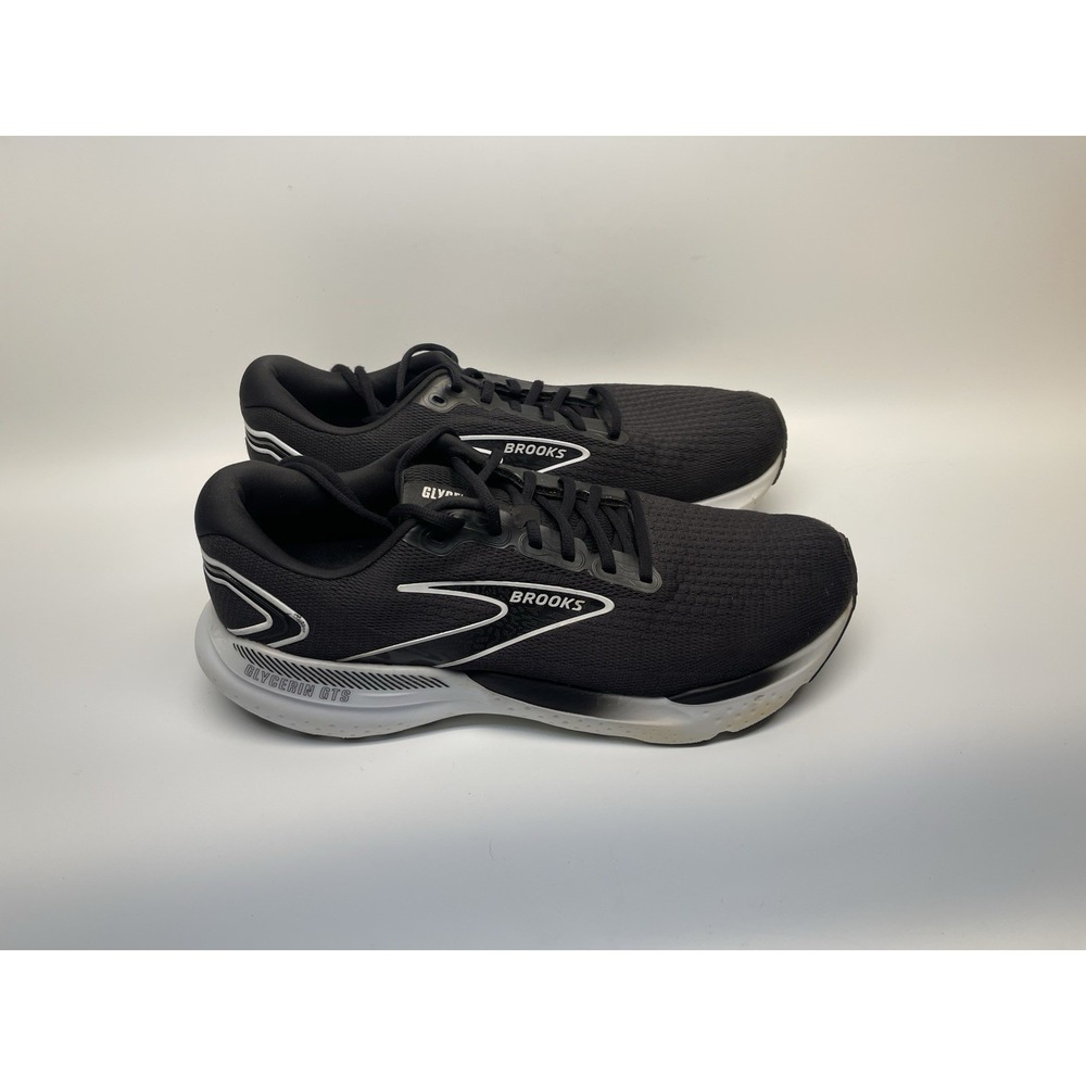 Brooks Glycerin GTS 21 Men's Running Shoes Black White Size 13 D 1104201D090